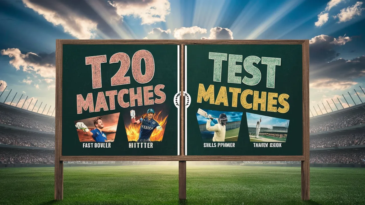 T20 vs Test Matches