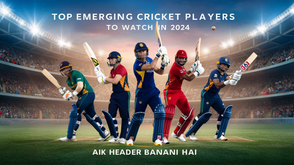 Top Emerging Cricket Players 2024