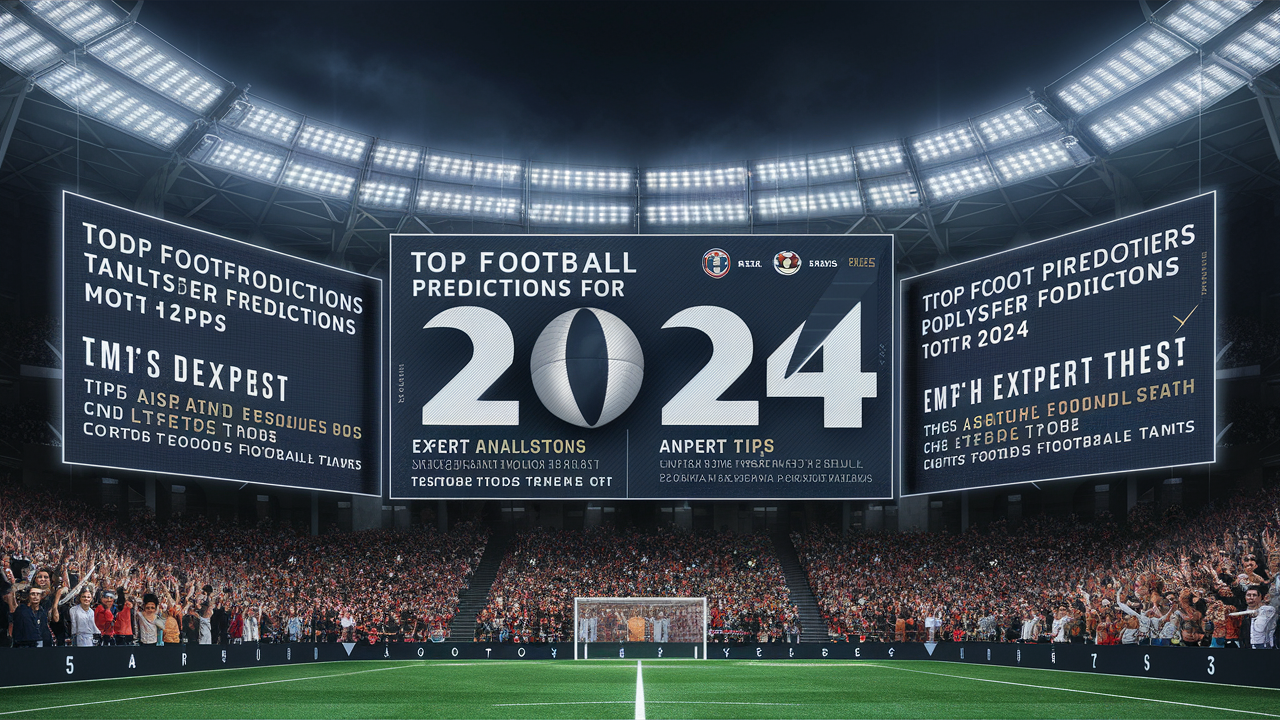 Top Football Predictions 2024 Infographic