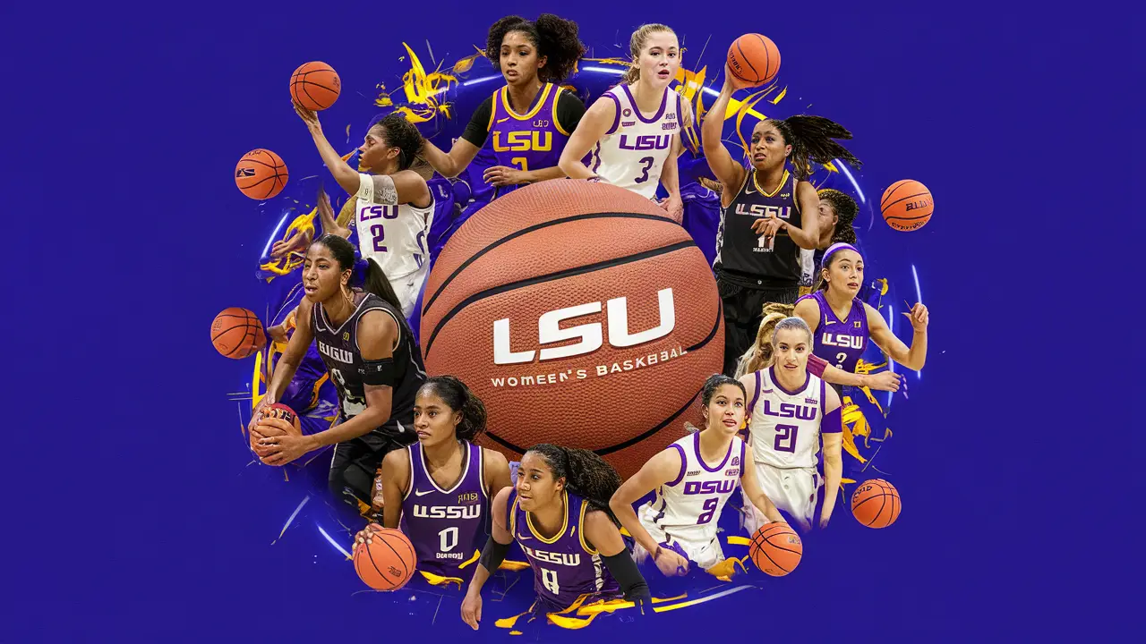 LSU women's basketball team 2024