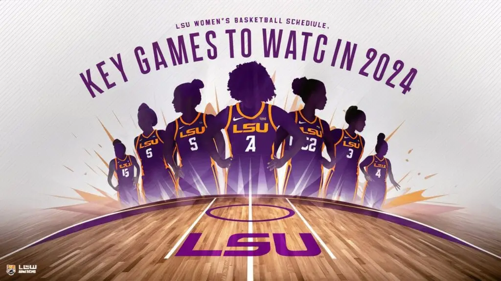 LSU women's basketball team 2024