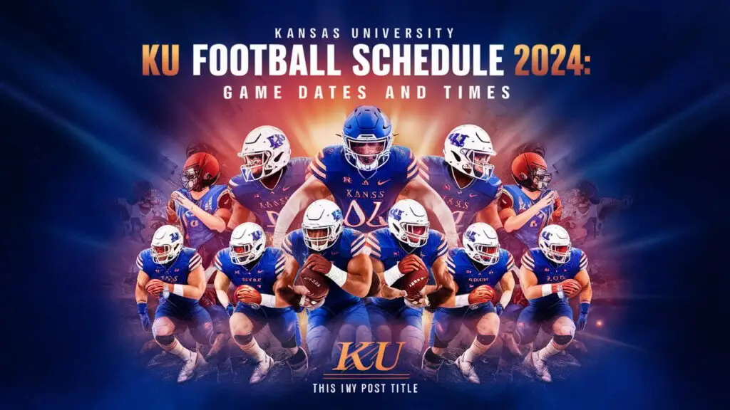 KU football schedule 2024