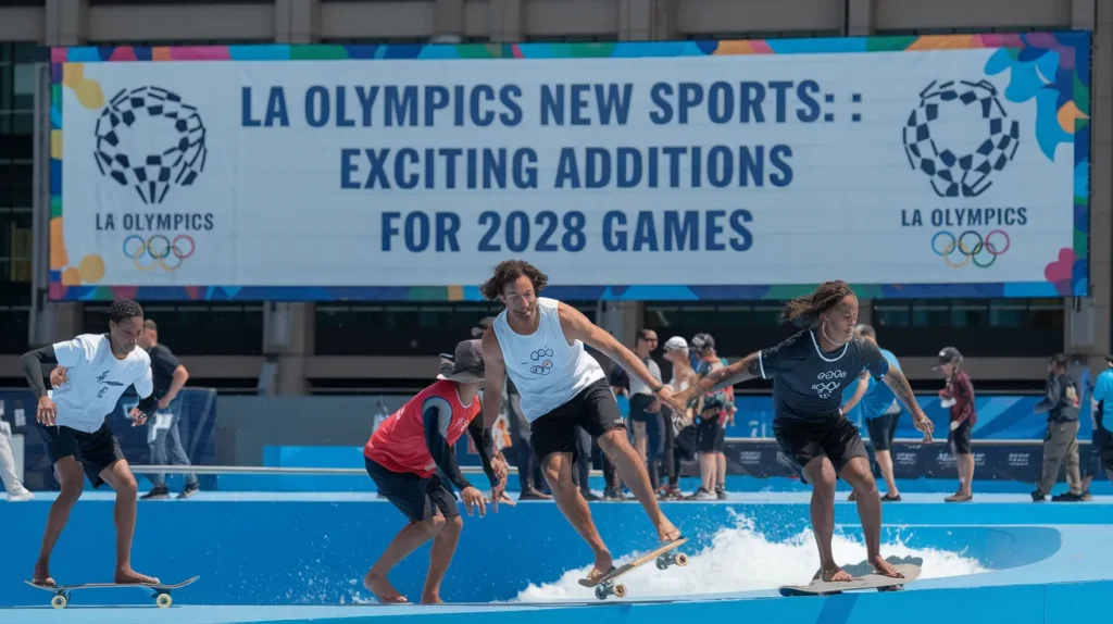 LA Olympics New Sports