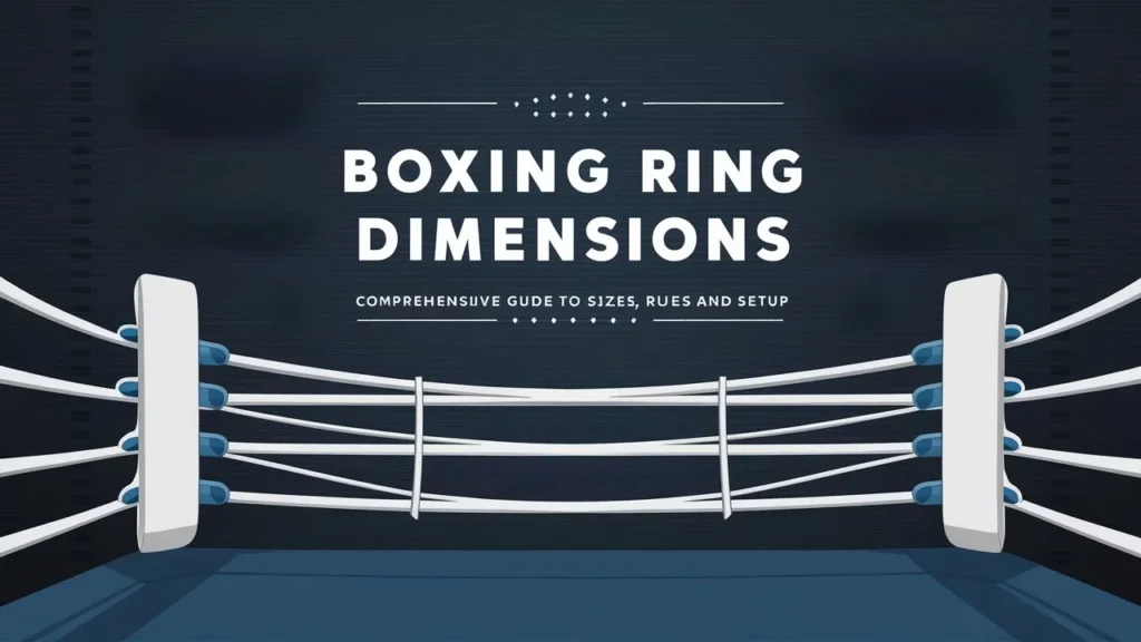 Boxing Ring Dimensions Guide