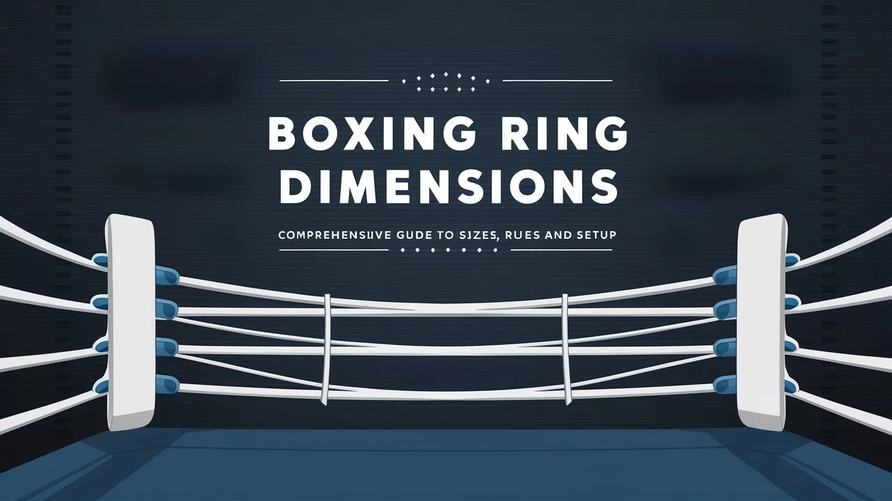 Boxing Ring Dimensions Guide