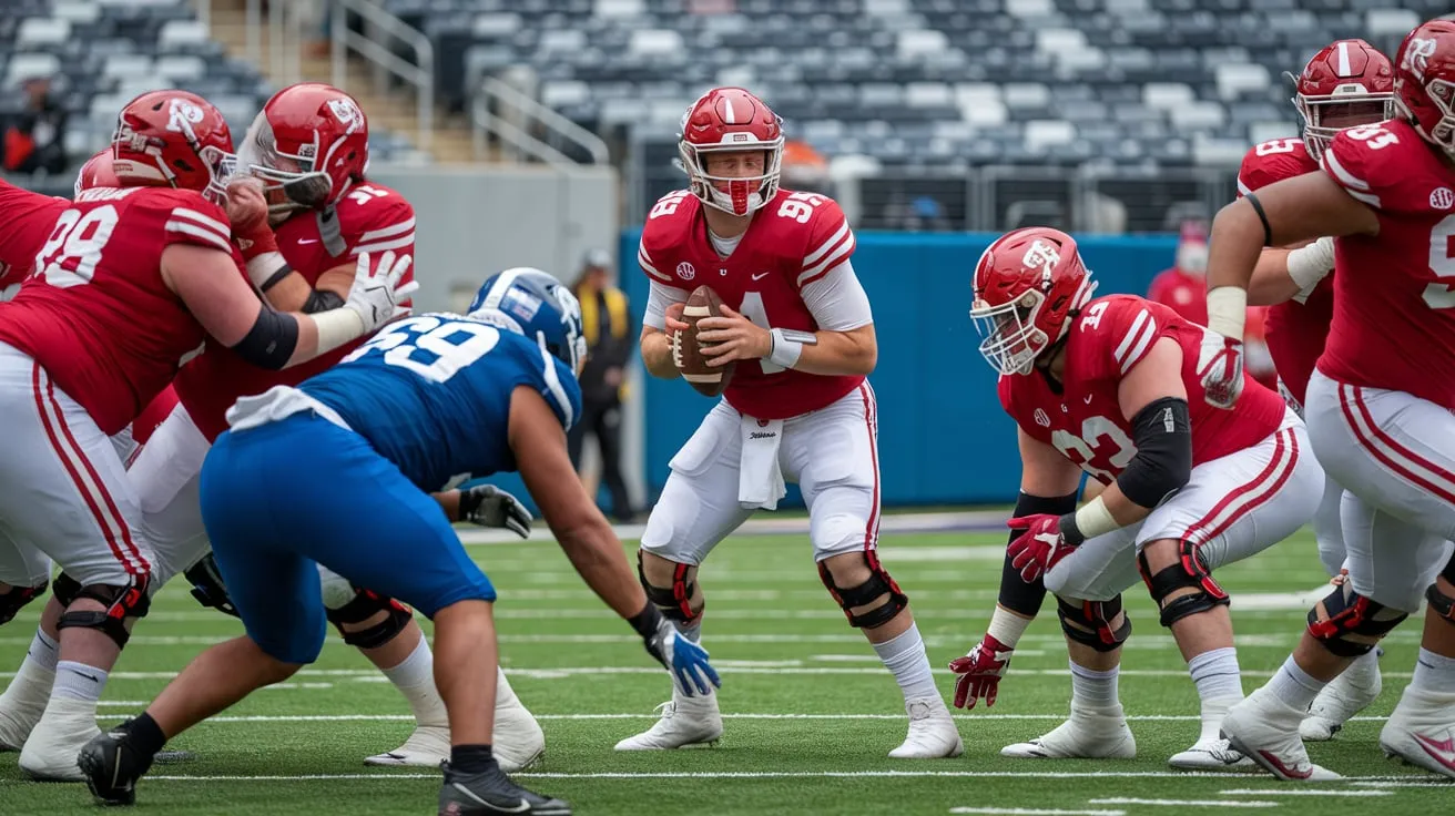 Scrimmage Length in Football