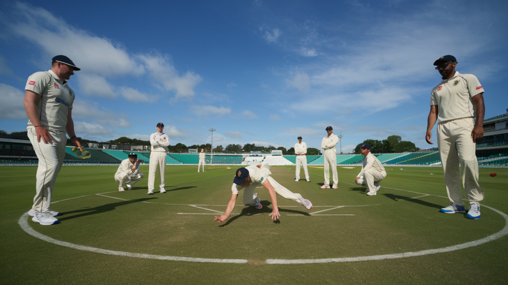 cricket fielding drills