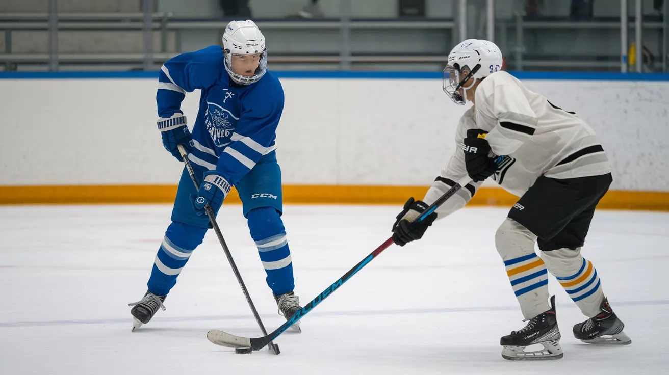 hockey passing techniques