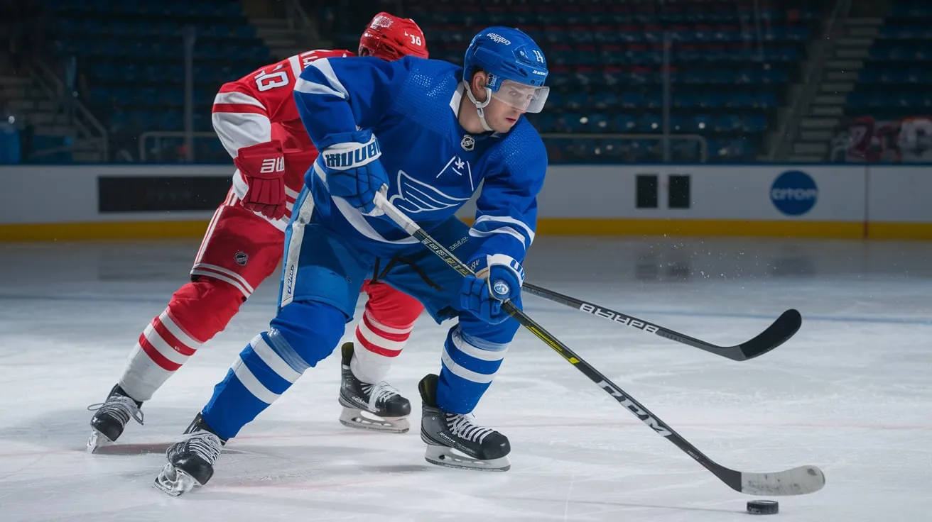 hockey stick handling