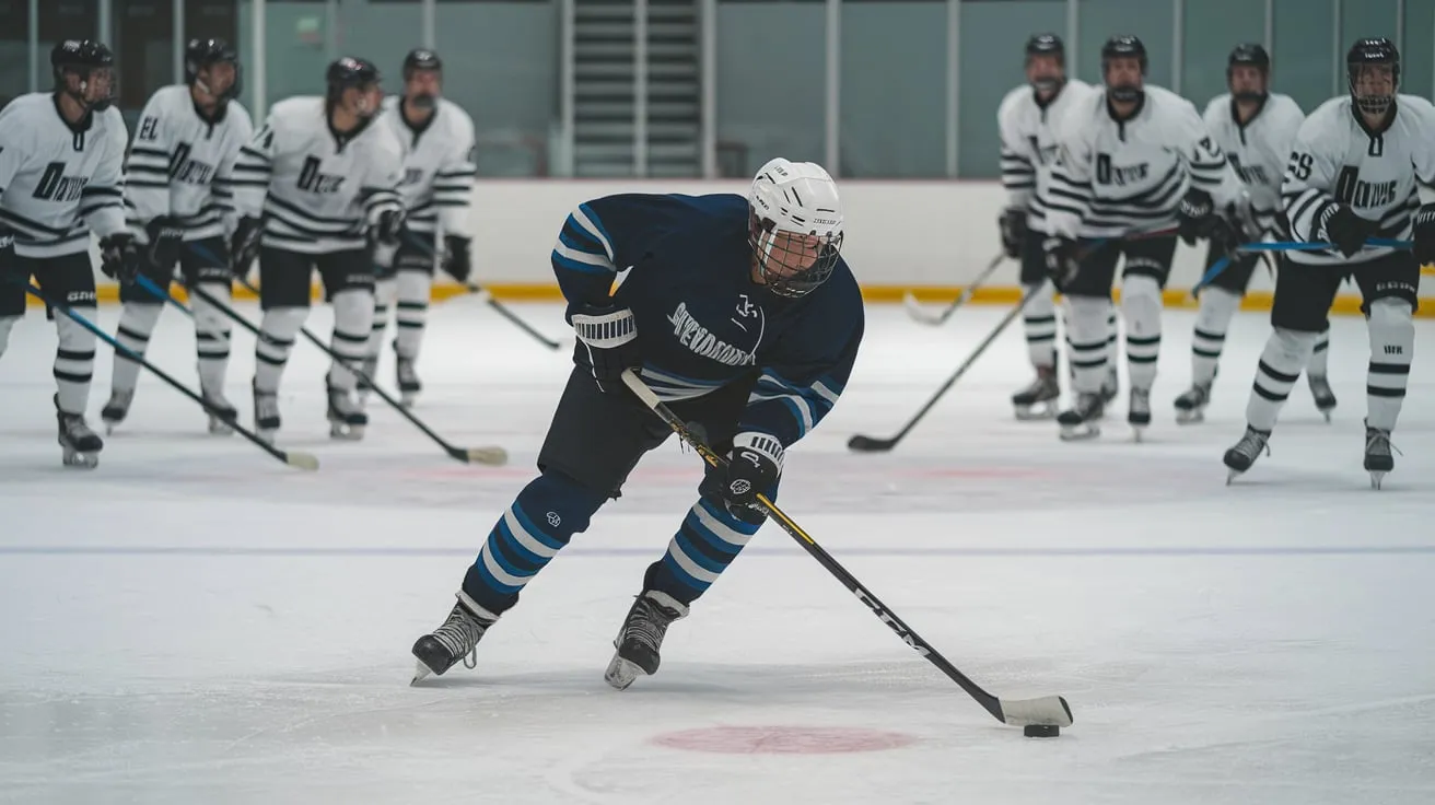 hockey stick handling